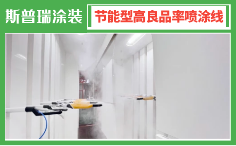 又一仓储货架代表企业选用自动粉末喷涂流水线设备！