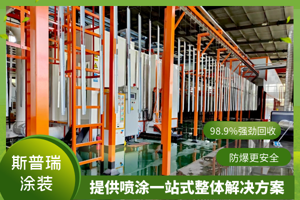 又一仓储货架代表企业选用自动粉末喷涂流水线设备！