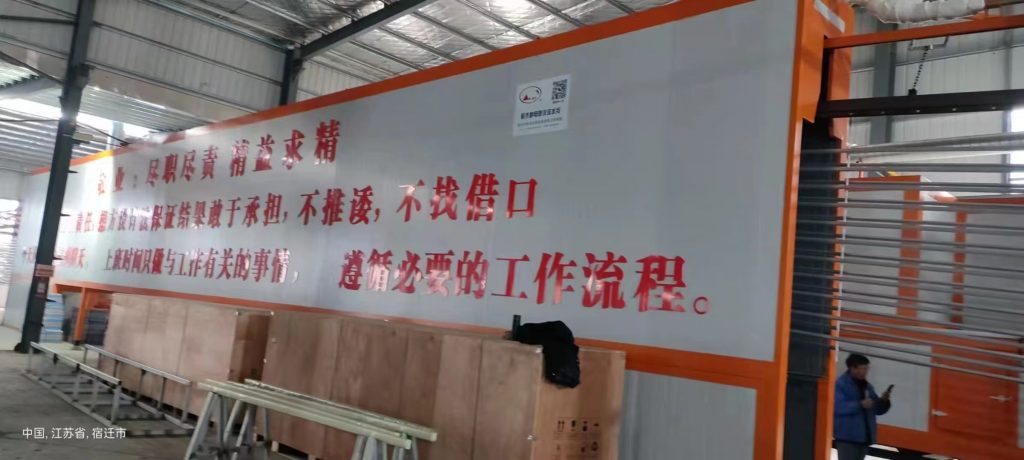 江苏铝材喷涂设备安装调试进行时，精准工艺打造行业标杆品质！
